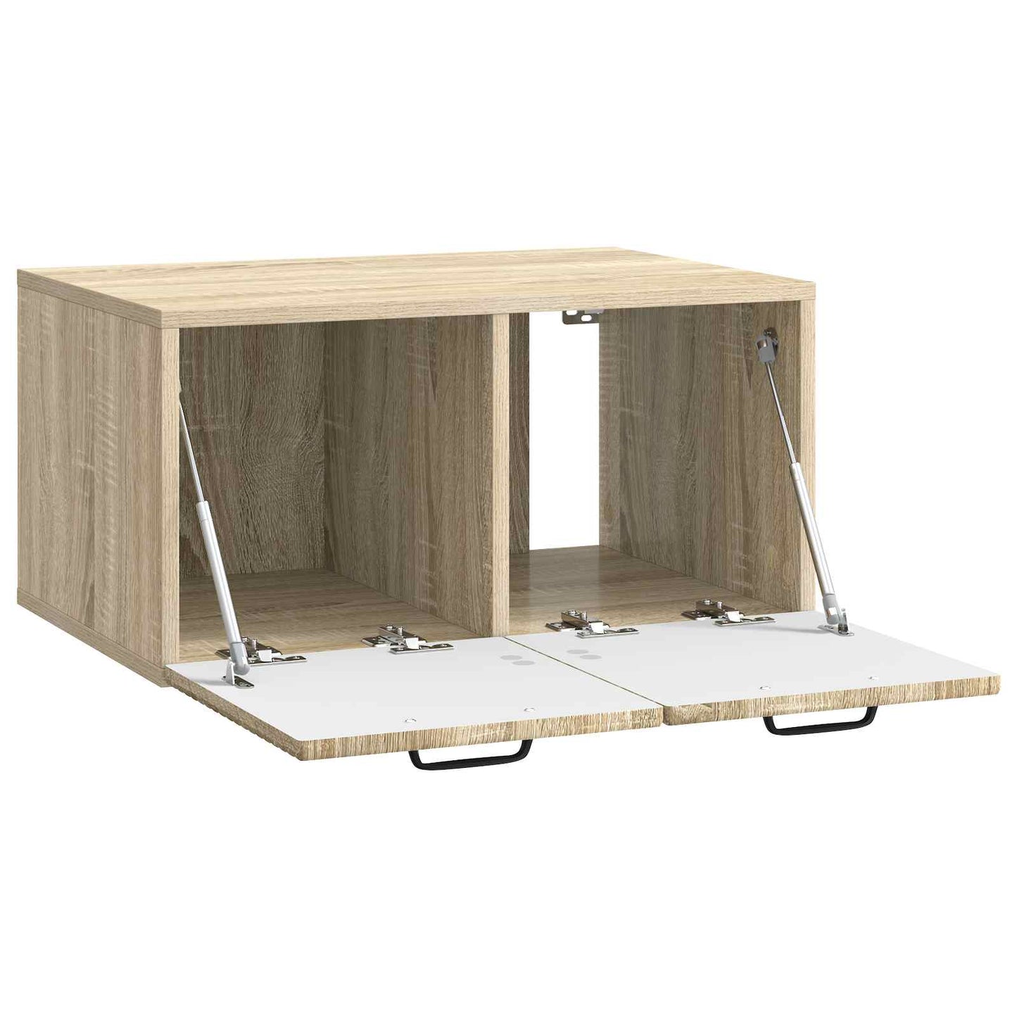 Væghængt TV-skab Sonoma-eg 59,5 x 41 x 30 cm Konstrueret træ