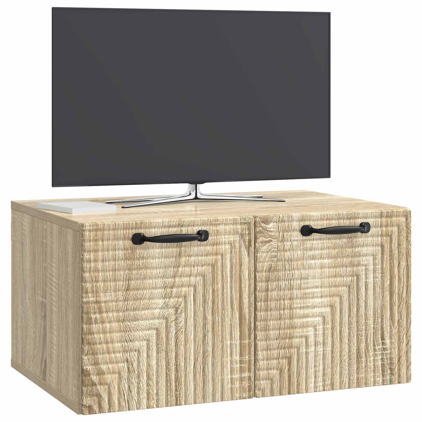 Væghængt TV-skab Sonoma-eg 59,5 x 41 x 30 cm Konstrueret træ