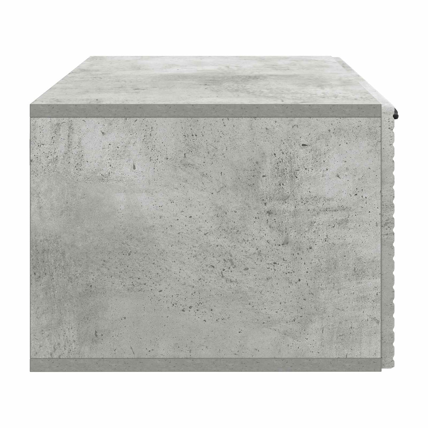 Væghængt TV-skab Betongrå 59,5 x 41 x 30 cm Konstrueret træ