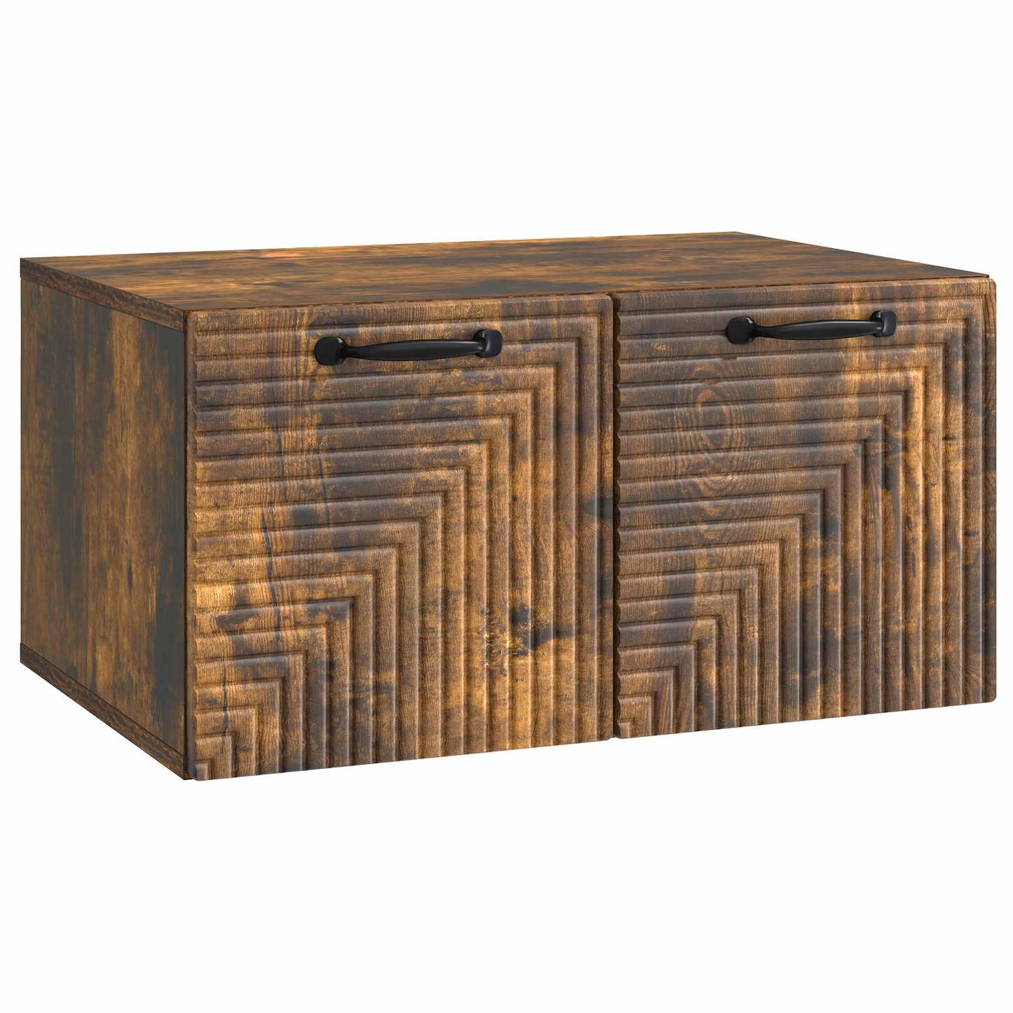 Væghængt TV-skab Røget eg 59,5 x 41 x 30 cm Konstrueret træ