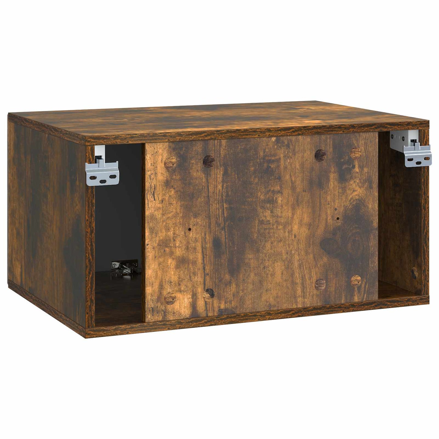 Væghængt TV-skab Røget eg 59,5 x 41 x 30 cm Konstrueret træ