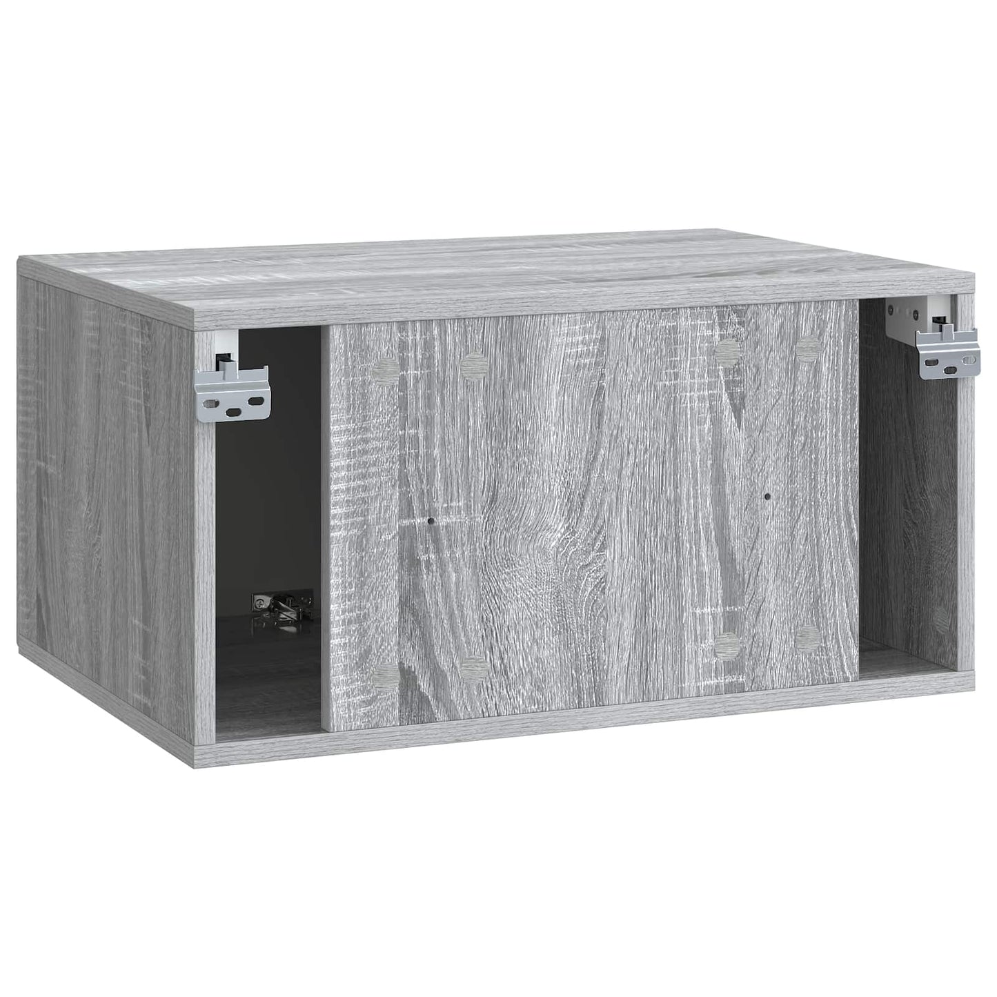 Væghængt TV-skab Vægmonteret Grå sonoma-eg 59,5 x 41 x 30 cm
