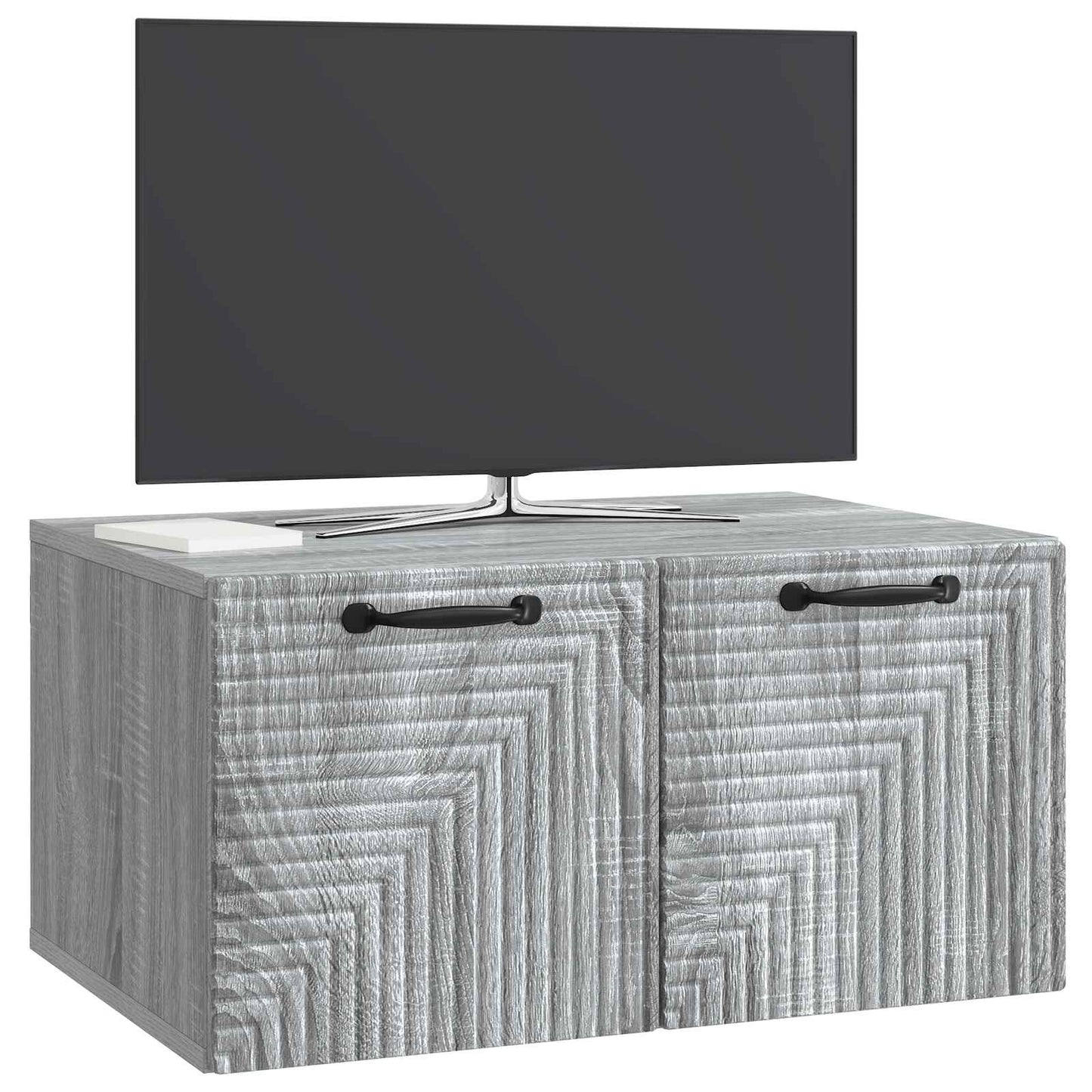 Væghængt TV-skab Vægmonteret Grå sonoma-eg 59,5 x 41 x 30 cm