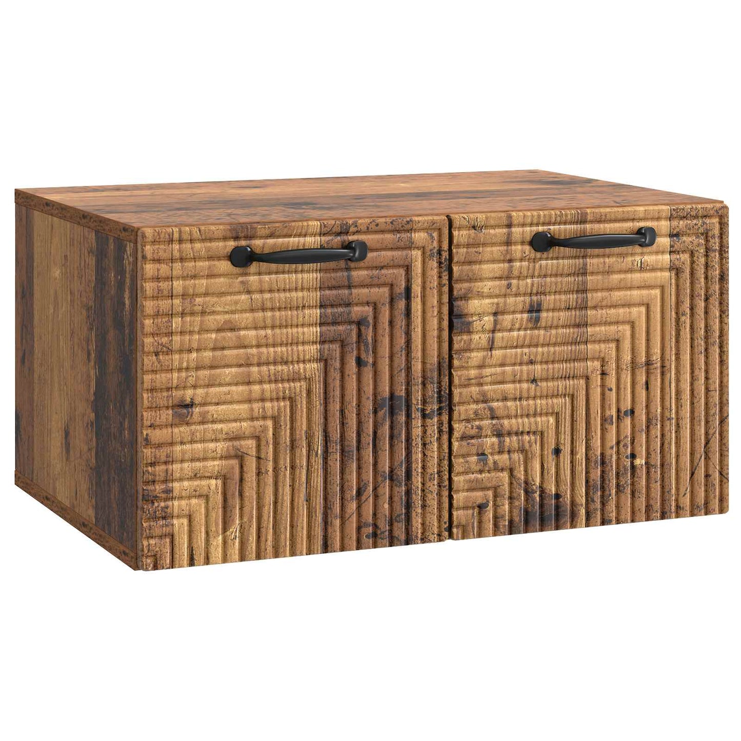 Væghængt TV-skab Gammelt træ 59,5 x 41 x 30 cm Konstrueret træ