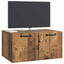 Væghængt TV-skab Gammelt træ 59,5 x 41 x 30 cm Konstrueret træ