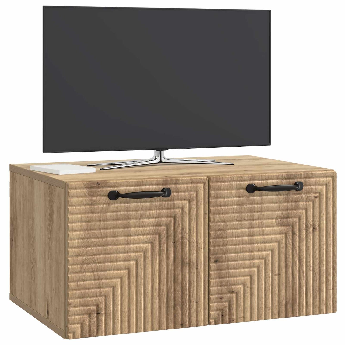 Væghængt TV-skab Artisan-eg 59,5 x 41 x 30 cm Konstrueret træ