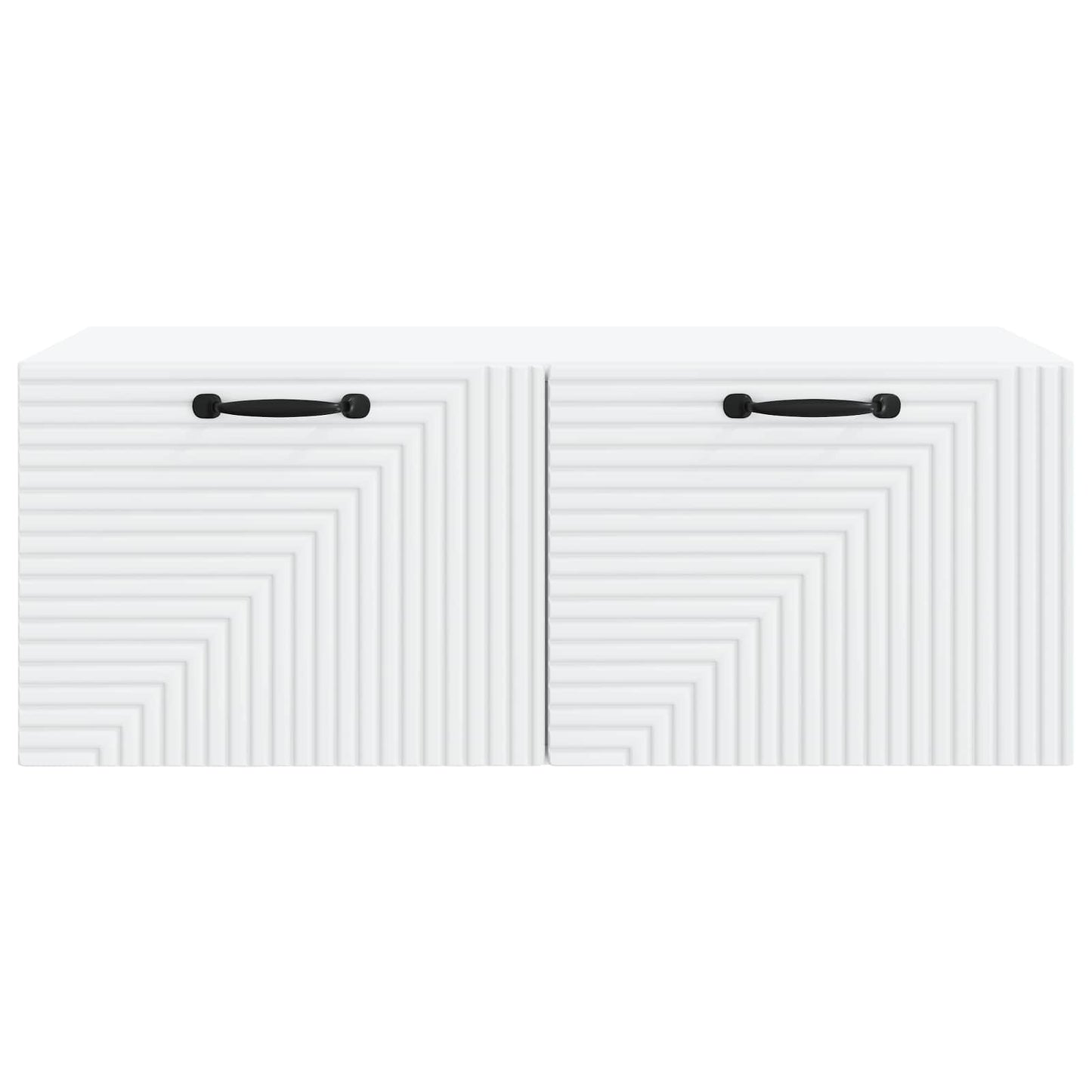 Væghængt TV-skab Hvid 78,5 x 41 x 30 cm Konstrueret træ