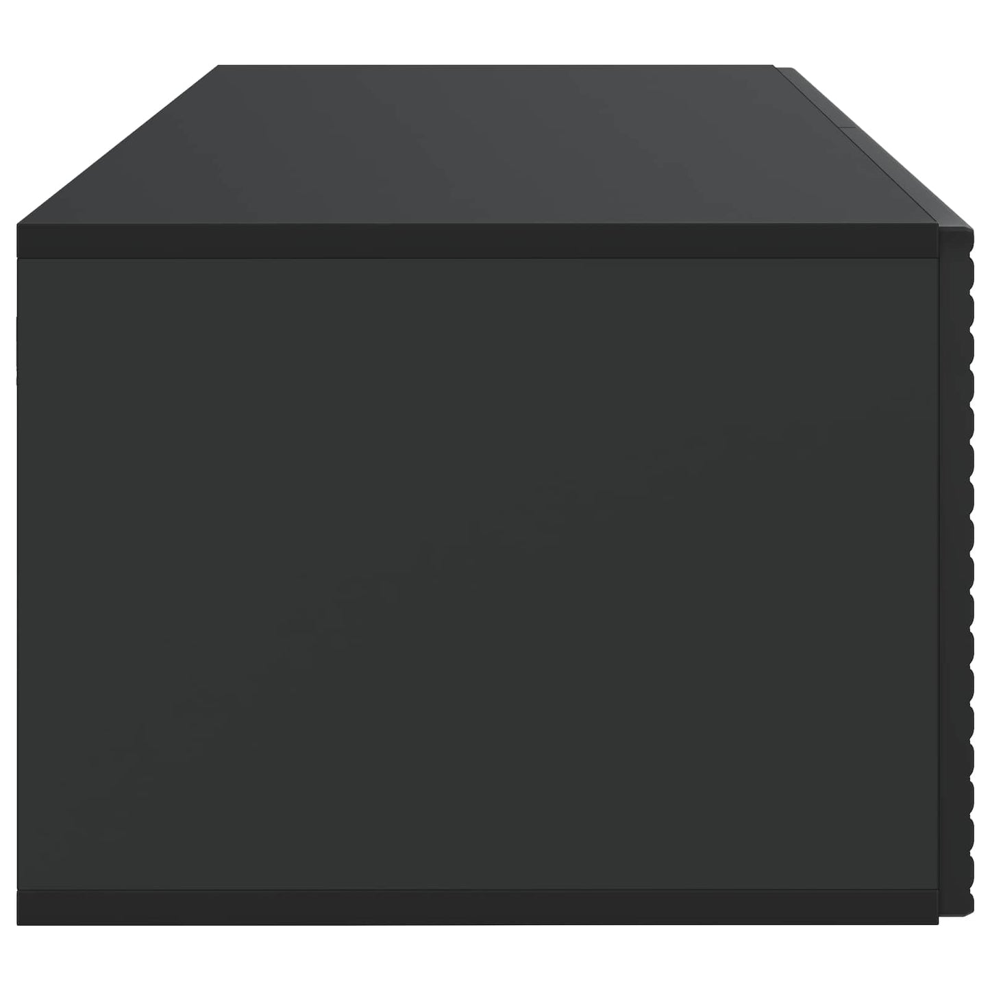 Væghængt TV-skab Sort 78,5 x 41 x 30 cm Konstrueret træ