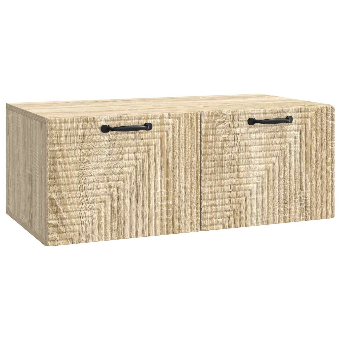 Væghængt TV-skab Sonoma-eg 78,5 x 41 x 30 cm Konstrueret træ