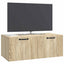 Væghængt TV-skab Sonoma-eg 78,5 x 41 x 30 cm Konstrueret træ