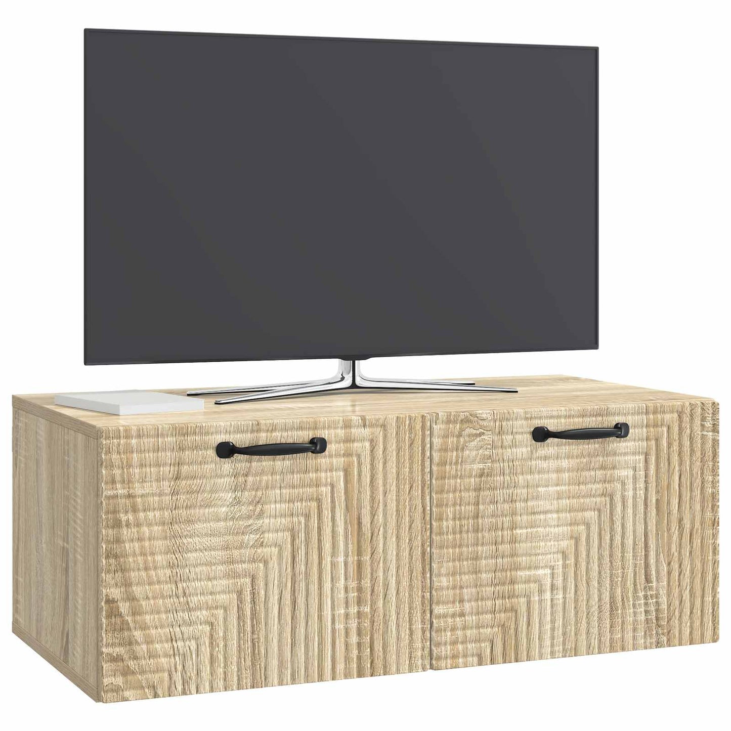 Væghængt TV-skab Sonoma-eg 78,5 x 41 x 30 cm Konstrueret træ