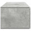 Væghængt TV-skab Betongrå 78,5 x 41 x 30 cm Konstrueret træ