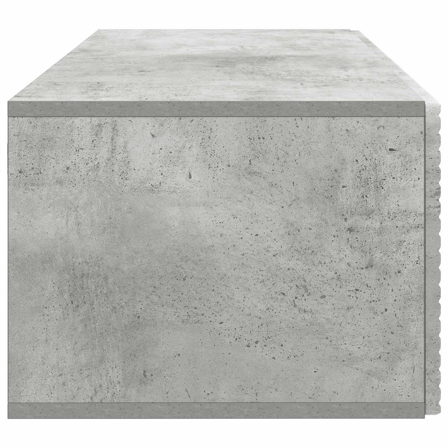 Væghængt TV-skab Betongrå 78,5 x 41 x 30 cm Konstrueret træ