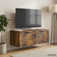 Væghængt TV-skab Røget eg 78,5 x 41 x 30 cm Konstrueret træ