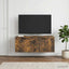 Væghængt TV-skab Røget eg 78,5 x 41 x 30 cm Konstrueret træ