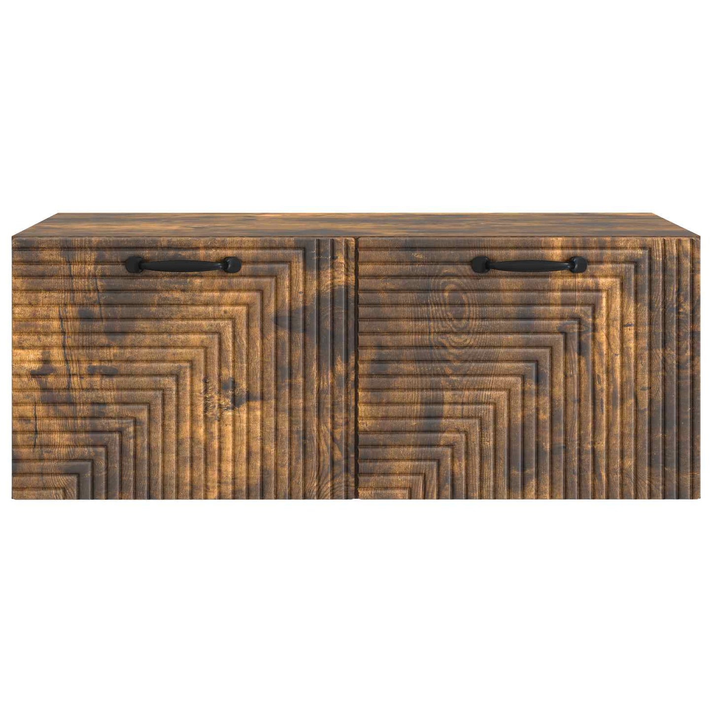 Væghængt TV-skab Røget eg 78,5 x 41 x 30 cm Konstrueret træ