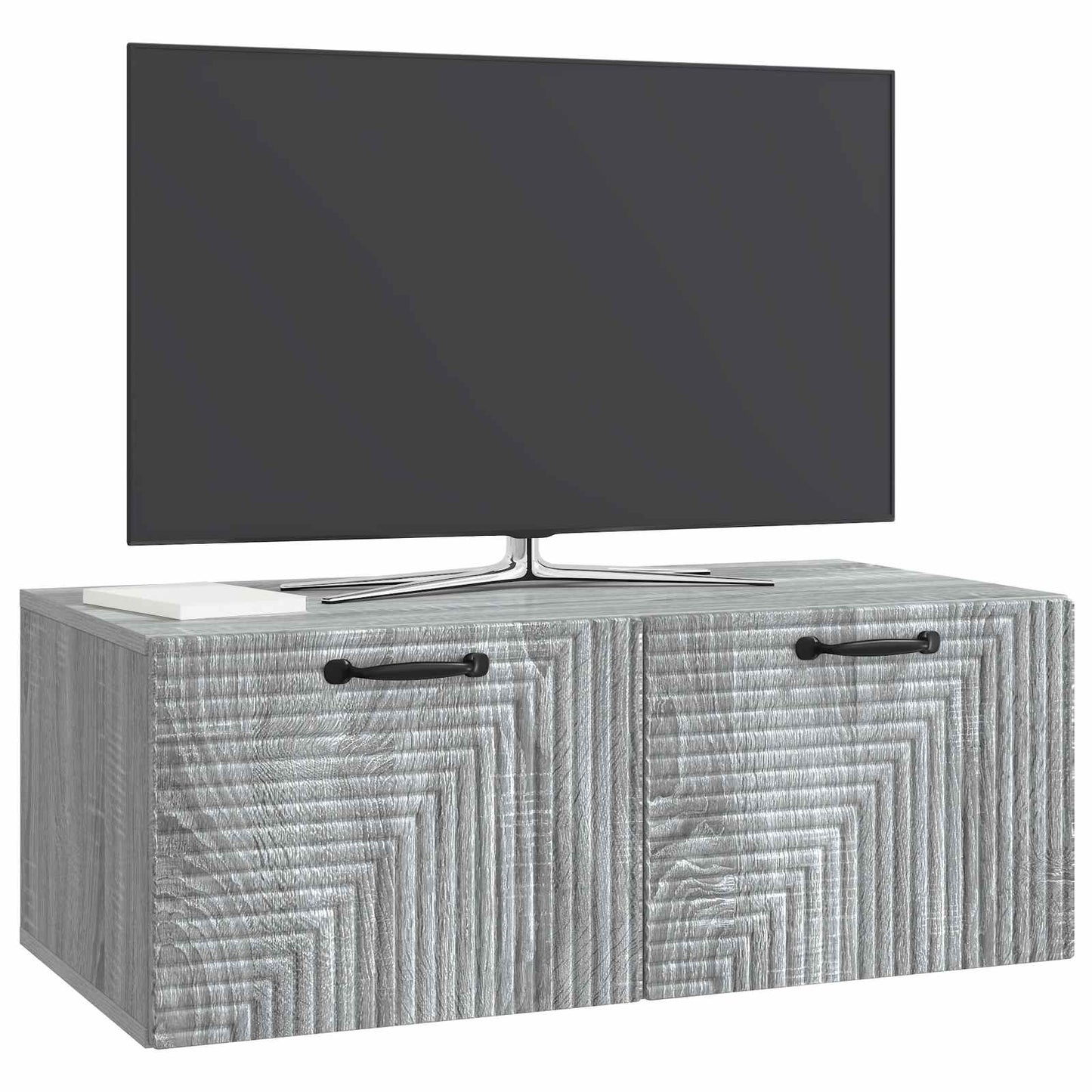 Væghængt TV-skab Vægmonteret Grå sonoma-eg 78,5 x 41 x 30 cm