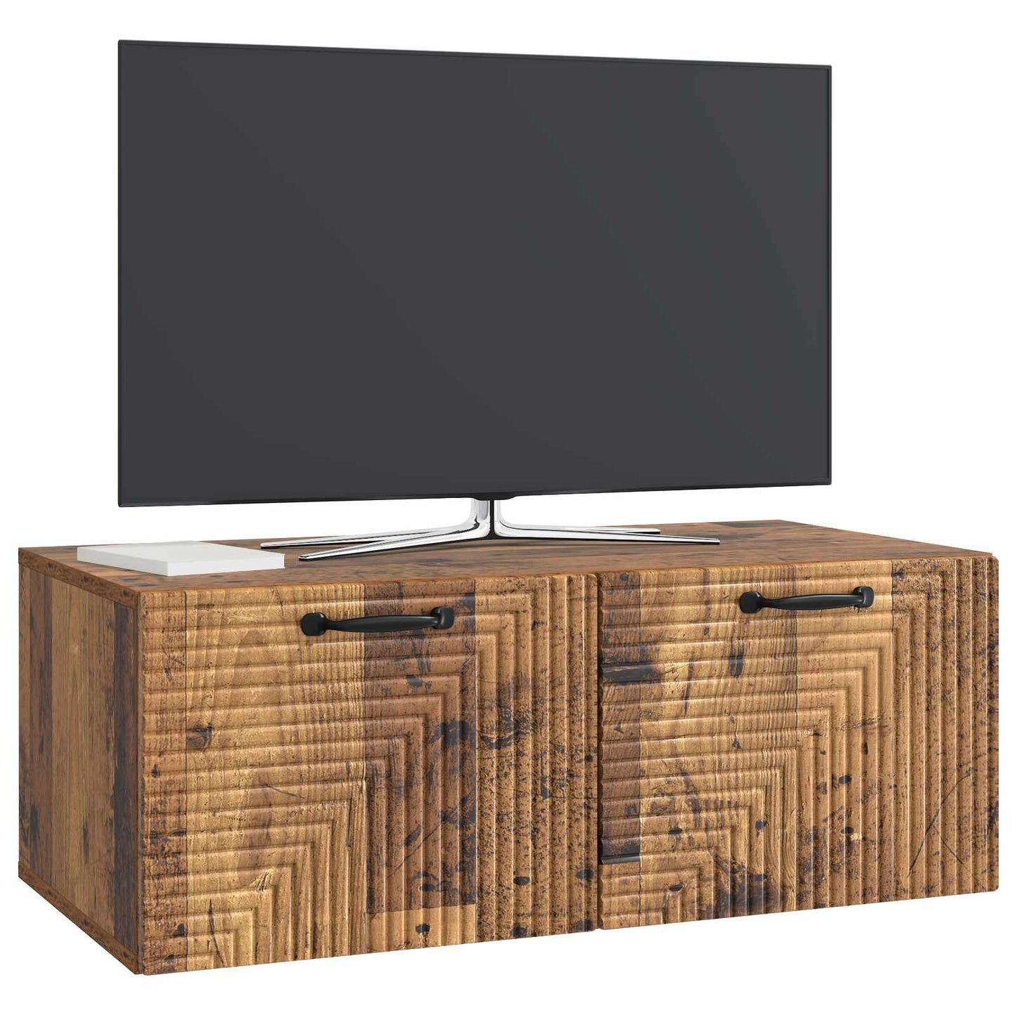 Væghængt TV-skab Gammelt træ 78,5 x 41 x 30 cm Konstrueret træ