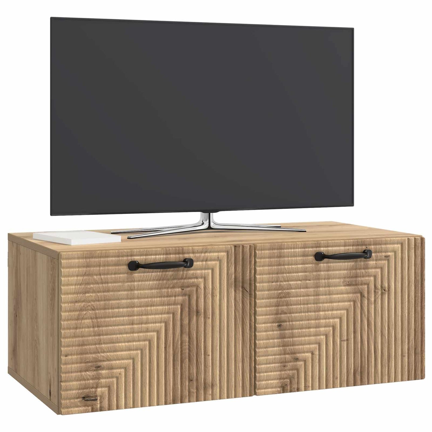 Væghængt TV-skab 78,5 x 41 x 30 cm Artisan-eg Konstrueret træ