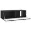 Væghængt TV-skab Sort 98 x 41 x 30 cm Konstrueret træ