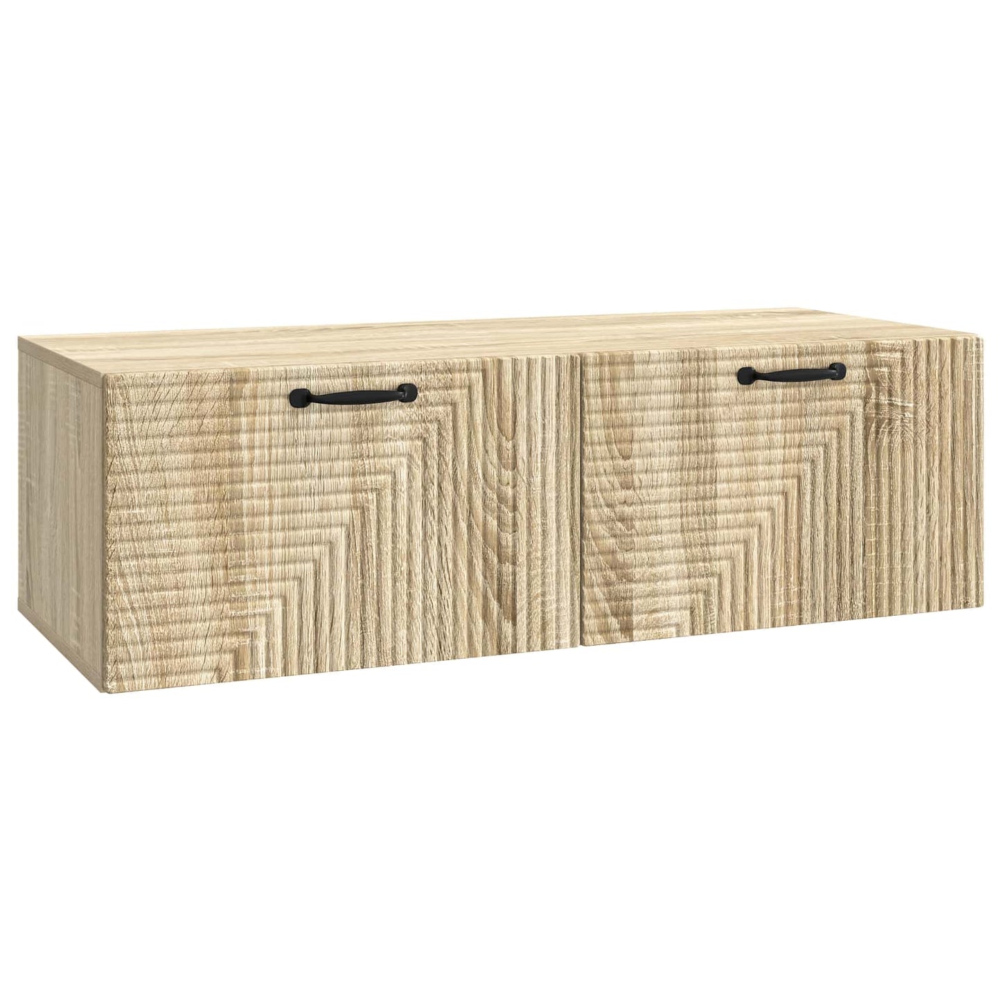 Væghængt TV-skab Sonoma-eg 98 x 41 x 30 cm Konstrueret træ