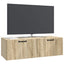 Væghængt TV-skab Sonoma-eg 98 x 41 x 30 cm Konstrueret træ