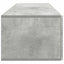 Væghængt TV-skab Betongrå 98 x 41 x 30 cm Konstrueret træ