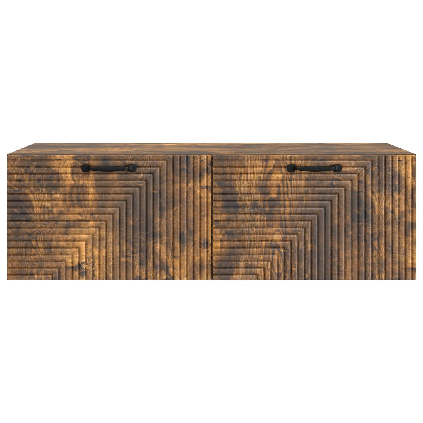 Væghængt TV-skab Røget eg 98 x 41 x 30 cm Konstrueret træ