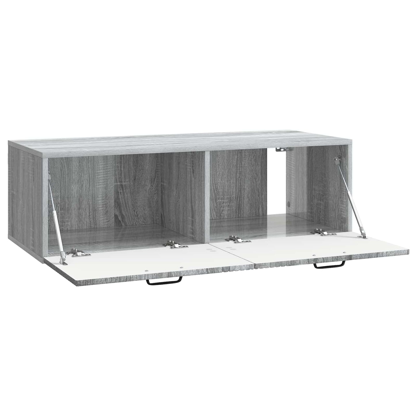 Væghængt TV-skab 98 x 41 x 30 cm Grå sonoma-eg Konstrueret træ