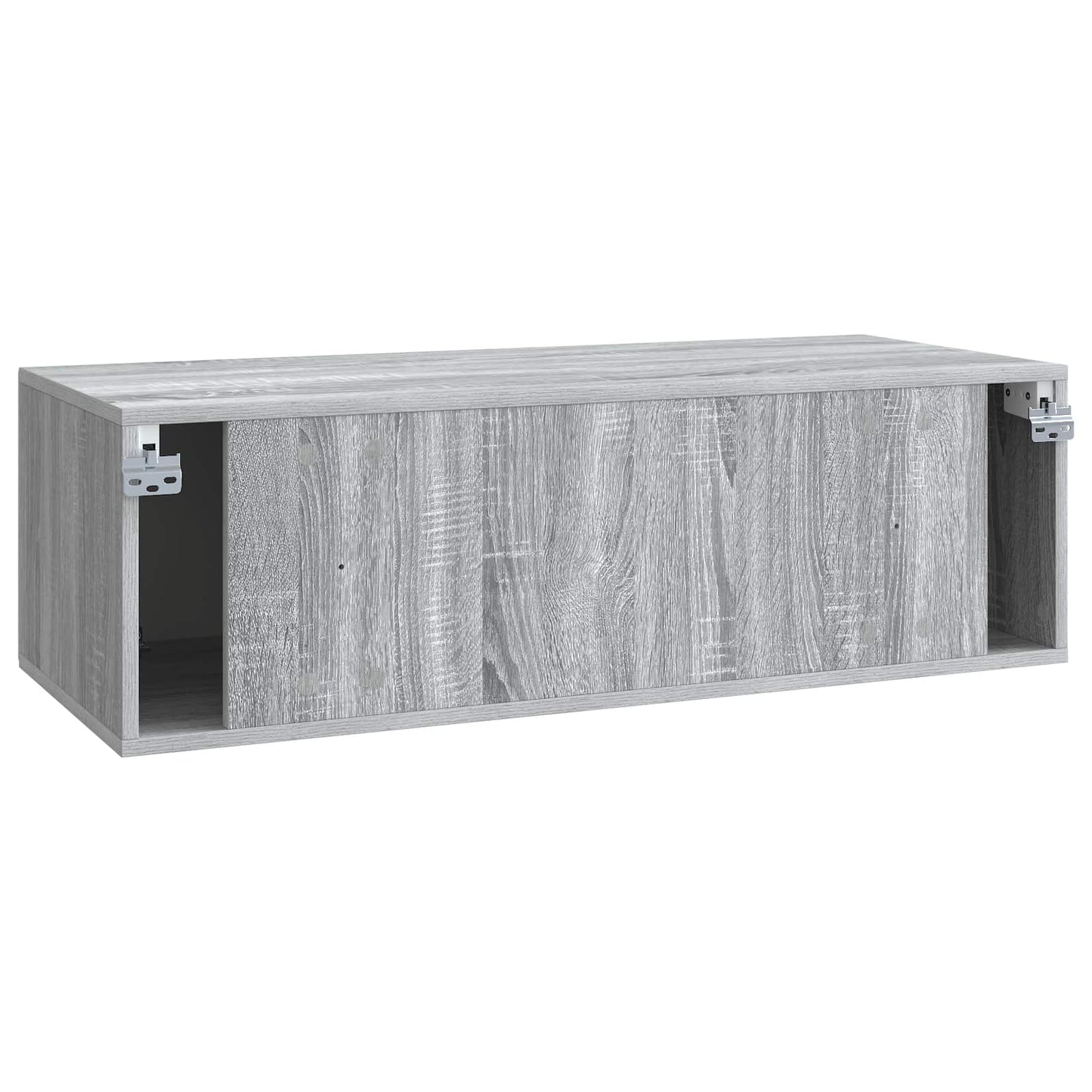 Væghængt TV-skab 98 x 41 x 30 cm Grå sonoma-eg Konstrueret træ