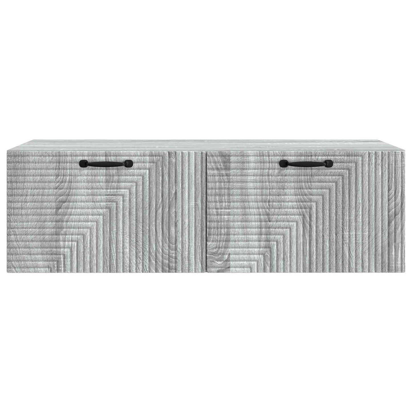 Væghængt TV-skab 98 x 41 x 30 cm Grå sonoma-eg Konstrueret træ