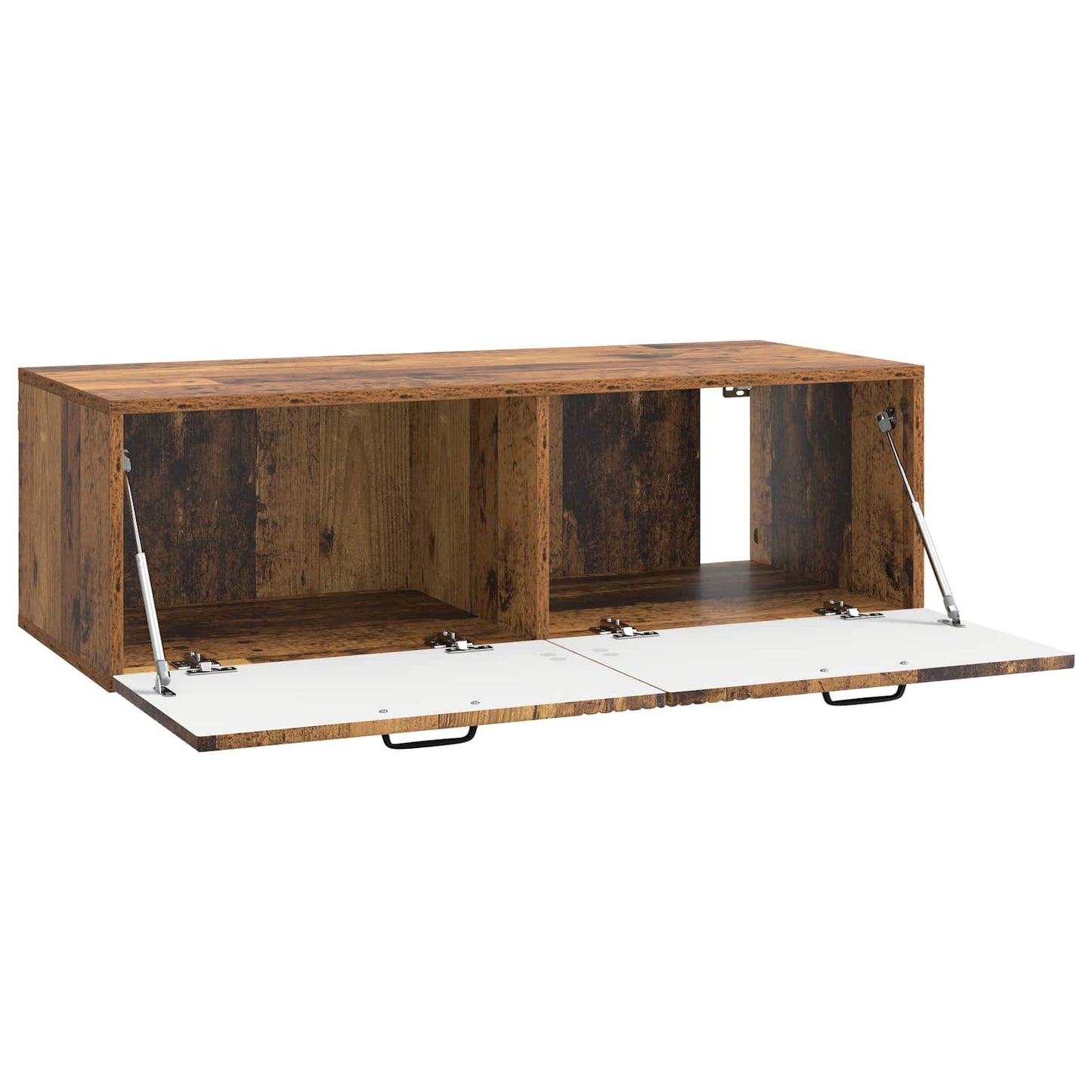 Væghængt TV-skab Gammelt træ 98 x 41 x 30 cm Konstrueret træ