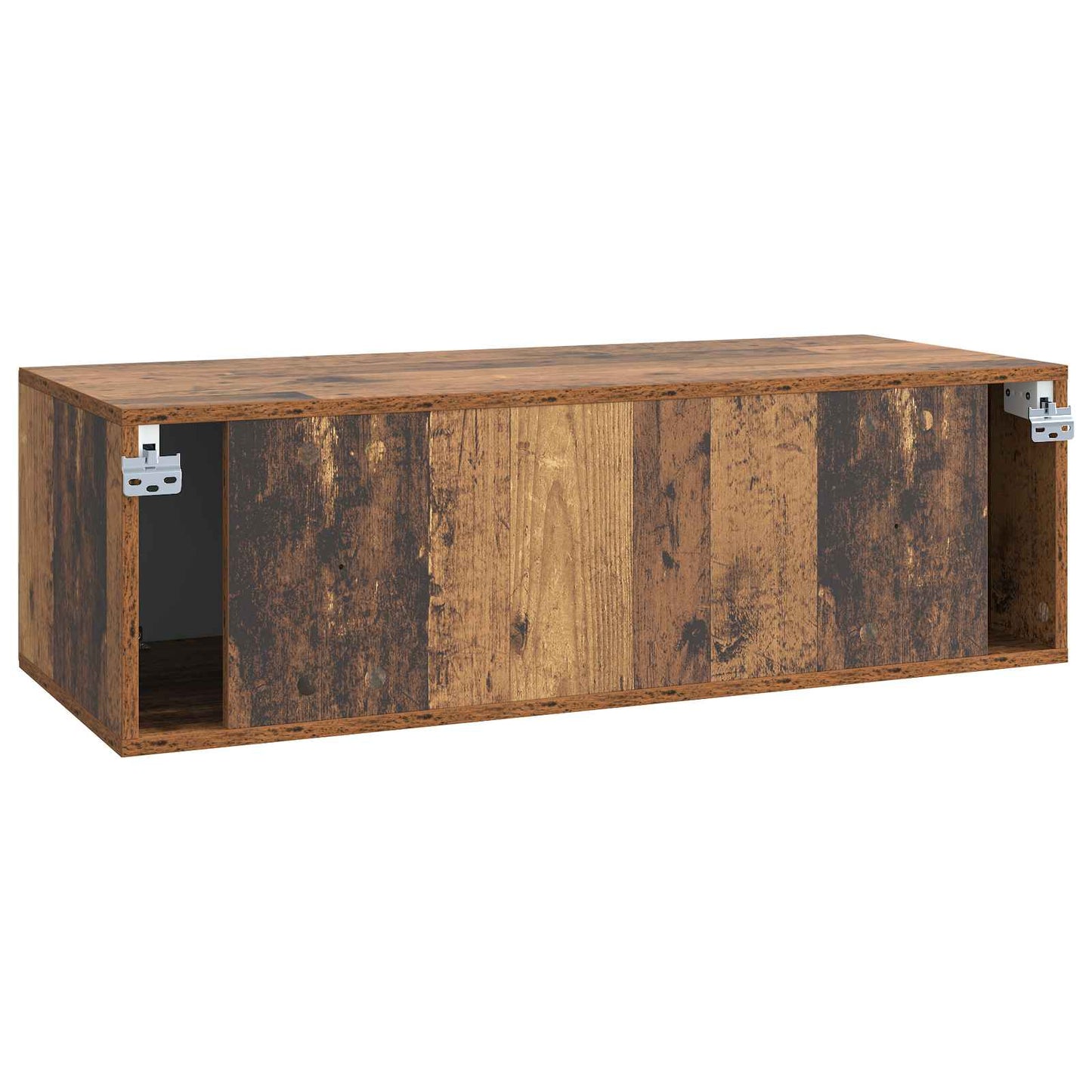 Væghængt TV-skab Gammelt træ 98 x 41 x 30 cm Konstrueret træ