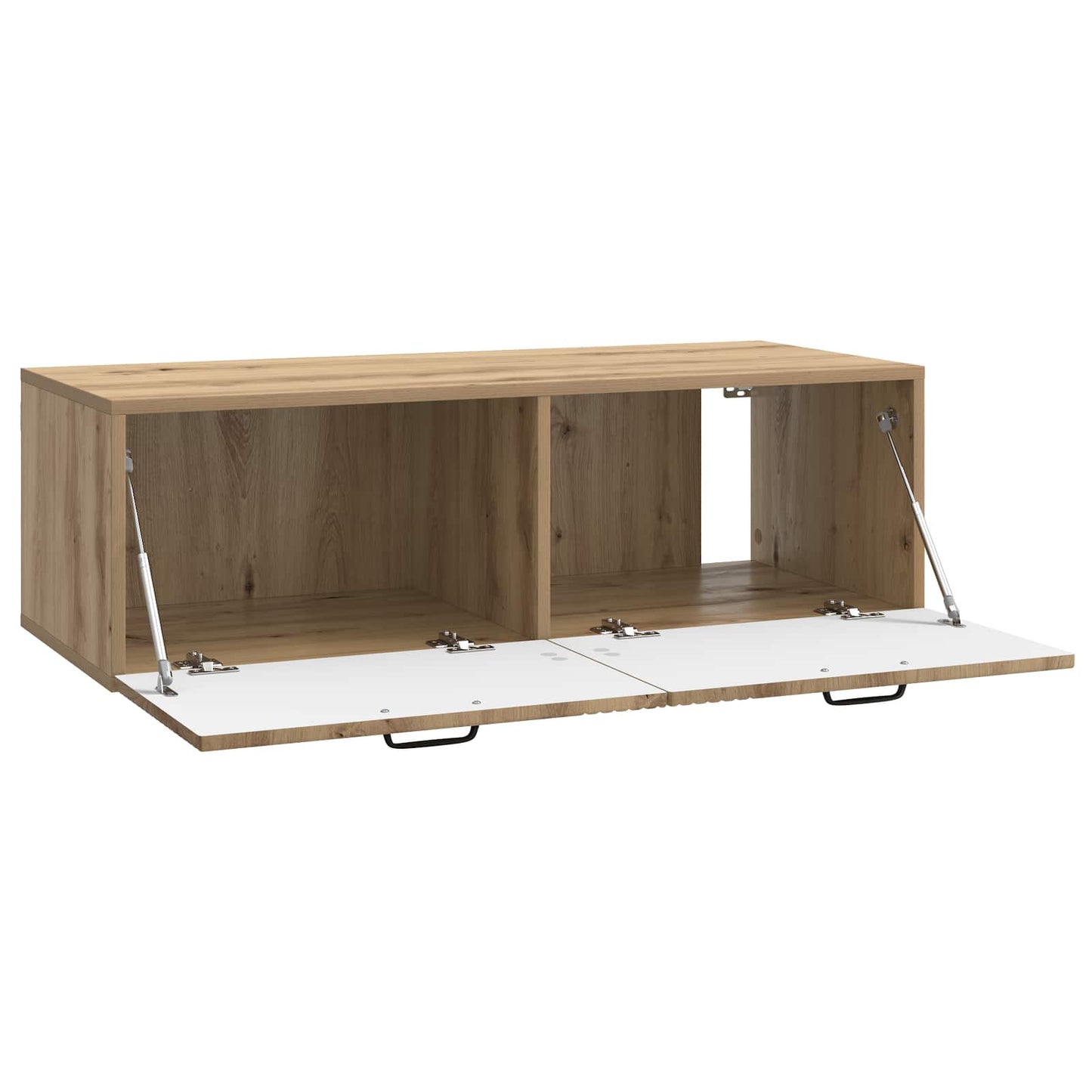Væghængt TV-skab 98 x 41 x 30 cm Artisan-eg Konstrueret træ