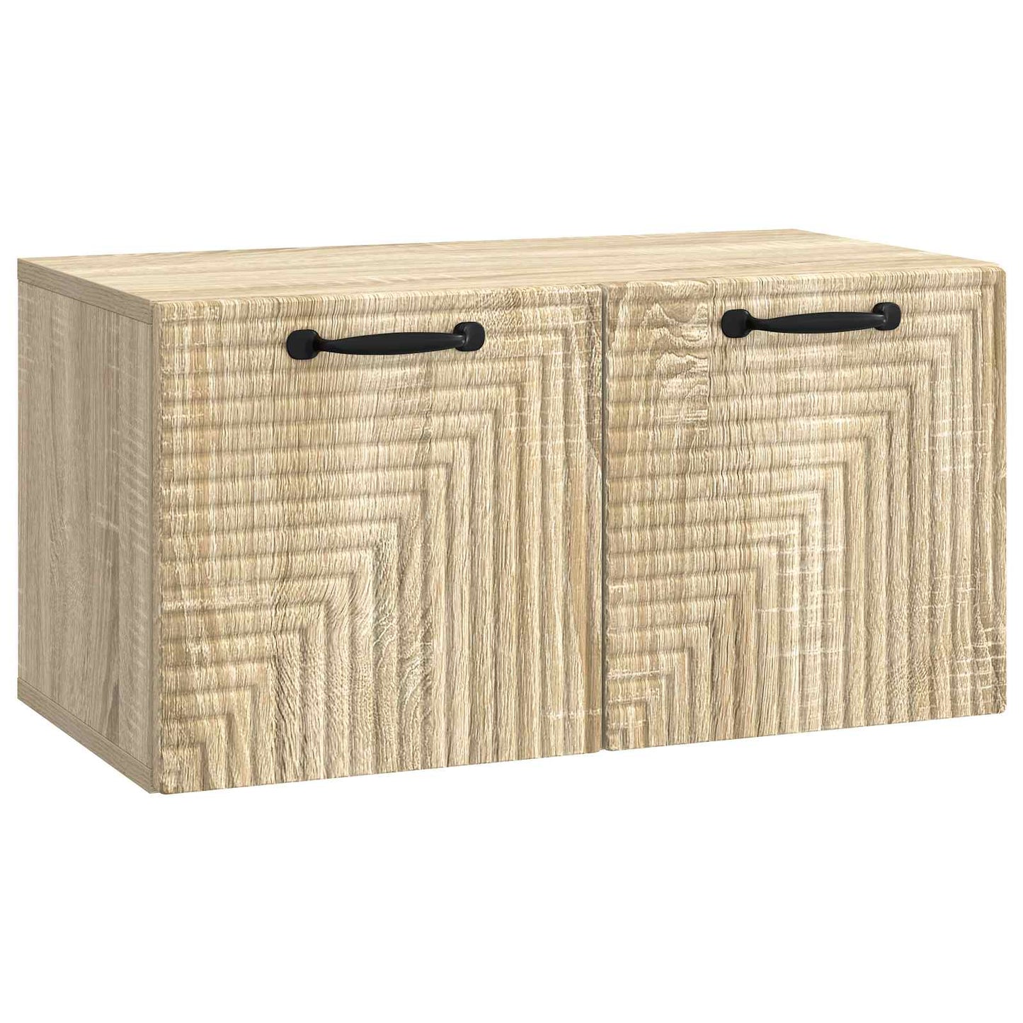Væghængt TV-skab Sonoma-eg 59,5 x 31 x 30 cm Konstrueret træ
