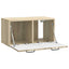 Væghængt TV-skab Sonoma-eg 59,5 x 31 x 30 cm Konstrueret træ