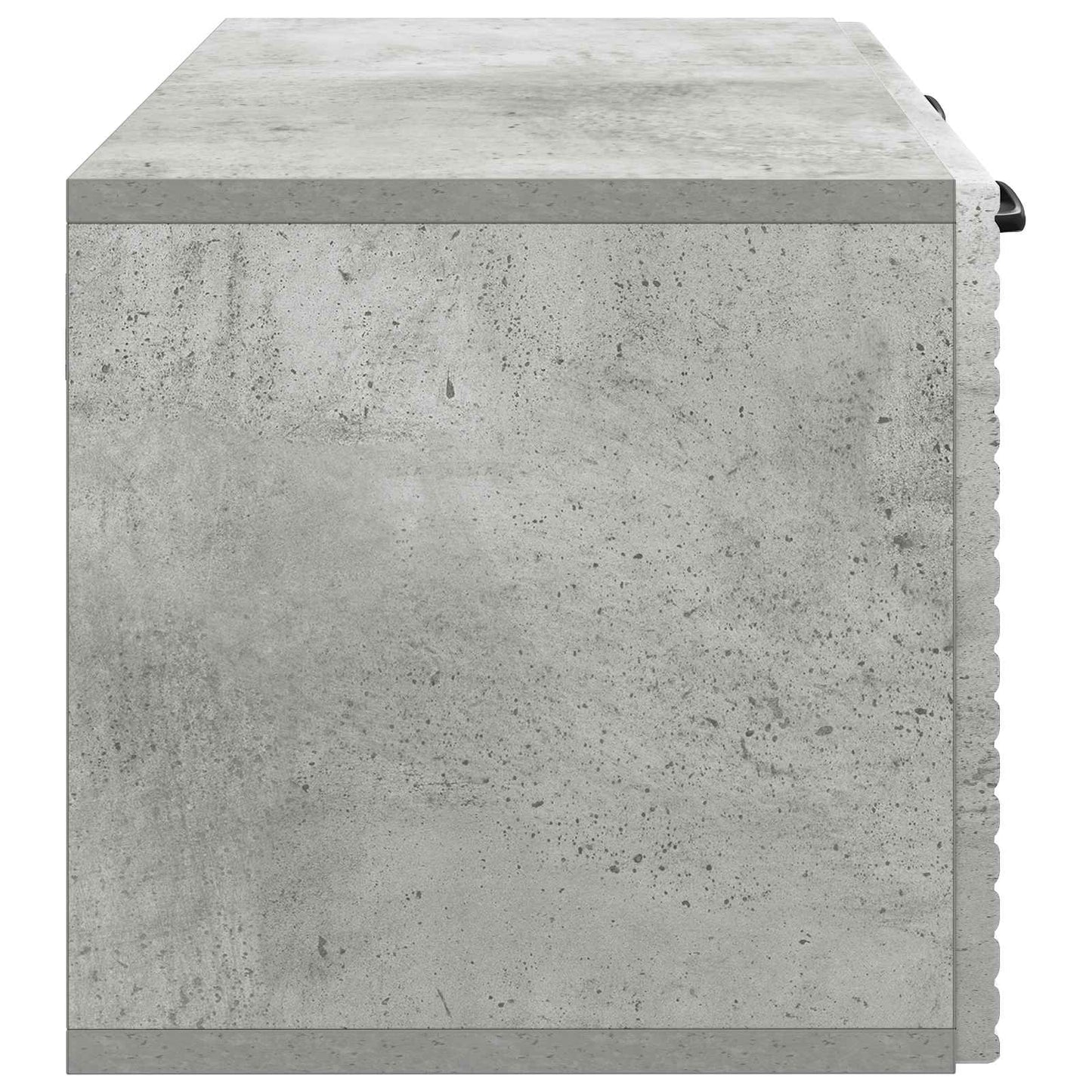 Væghængt TV-skab Betongrå 59,5 x 31 x 30 cm Konstrueret træ