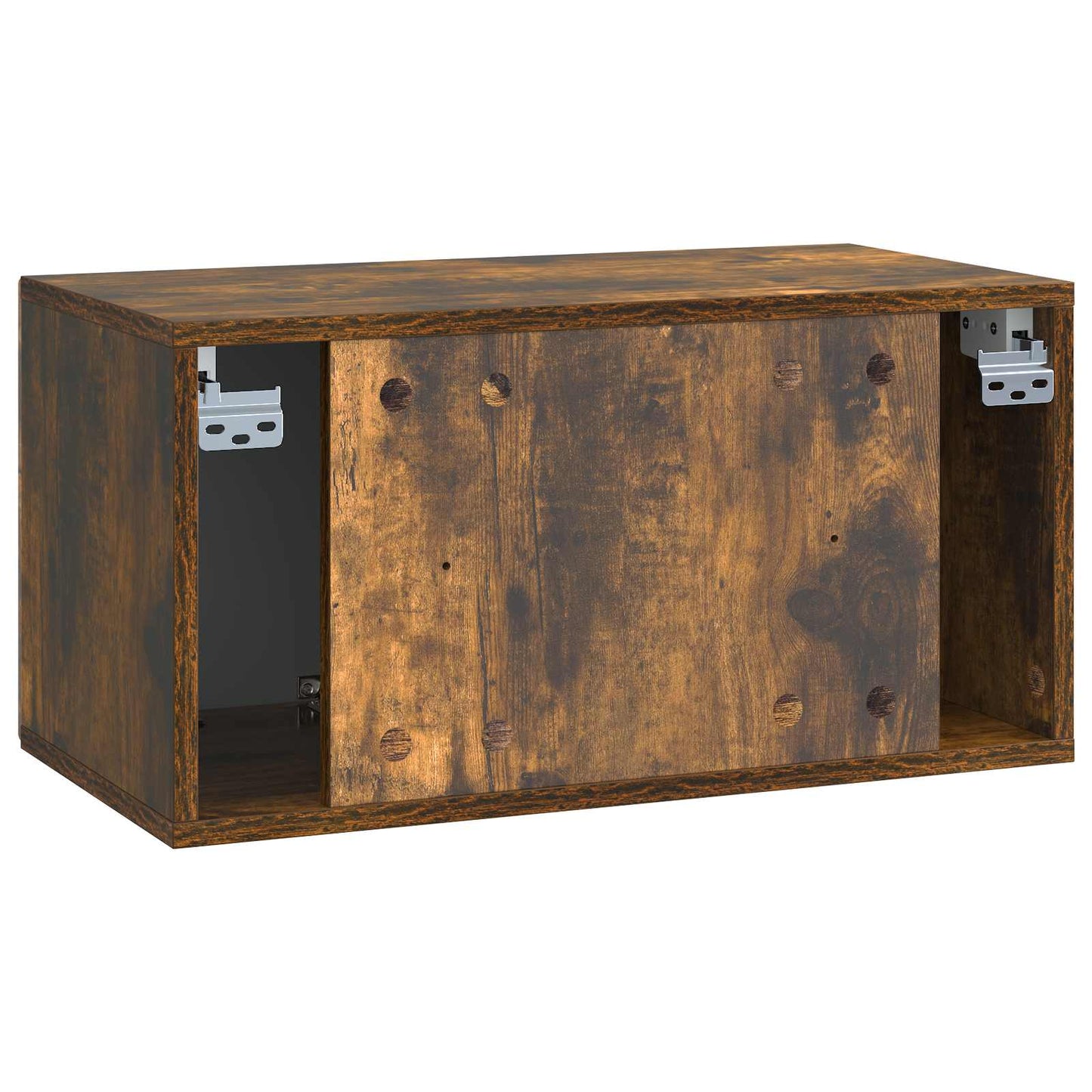 Væghængt TV-skab Røget eg 59,5 x 31 x 30 cm Konstrueret træ