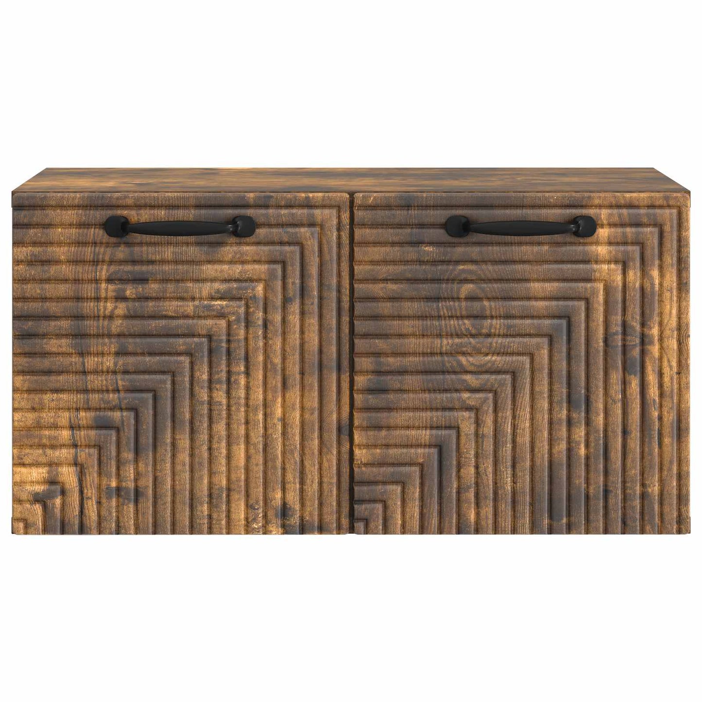 Væghængt TV-skab Røget eg 59,5 x 31 x 30 cm Konstrueret træ