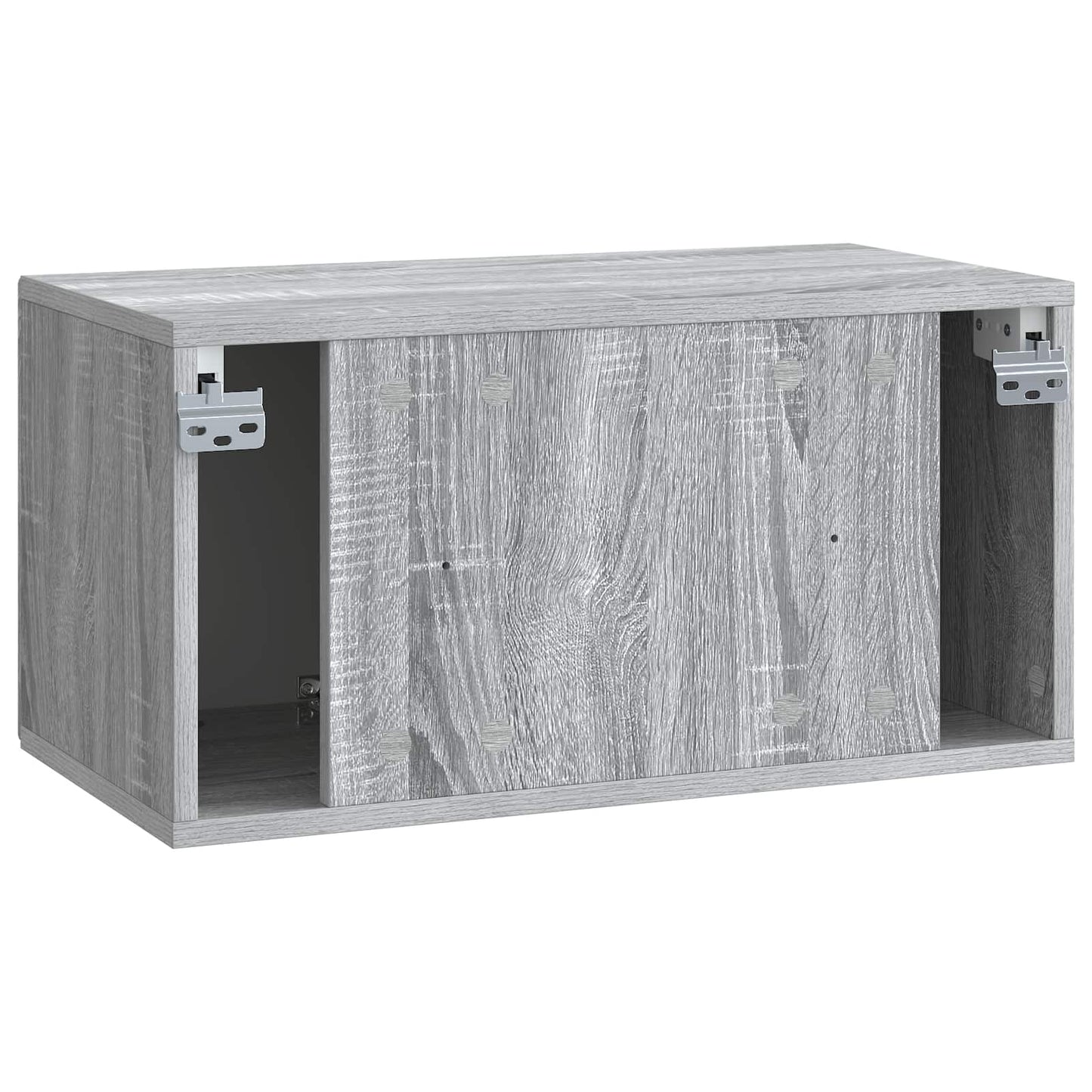 Væghængt TV-skab Vægmonteret Grå sonoma-eg 59,5 x 31 x 30 cm