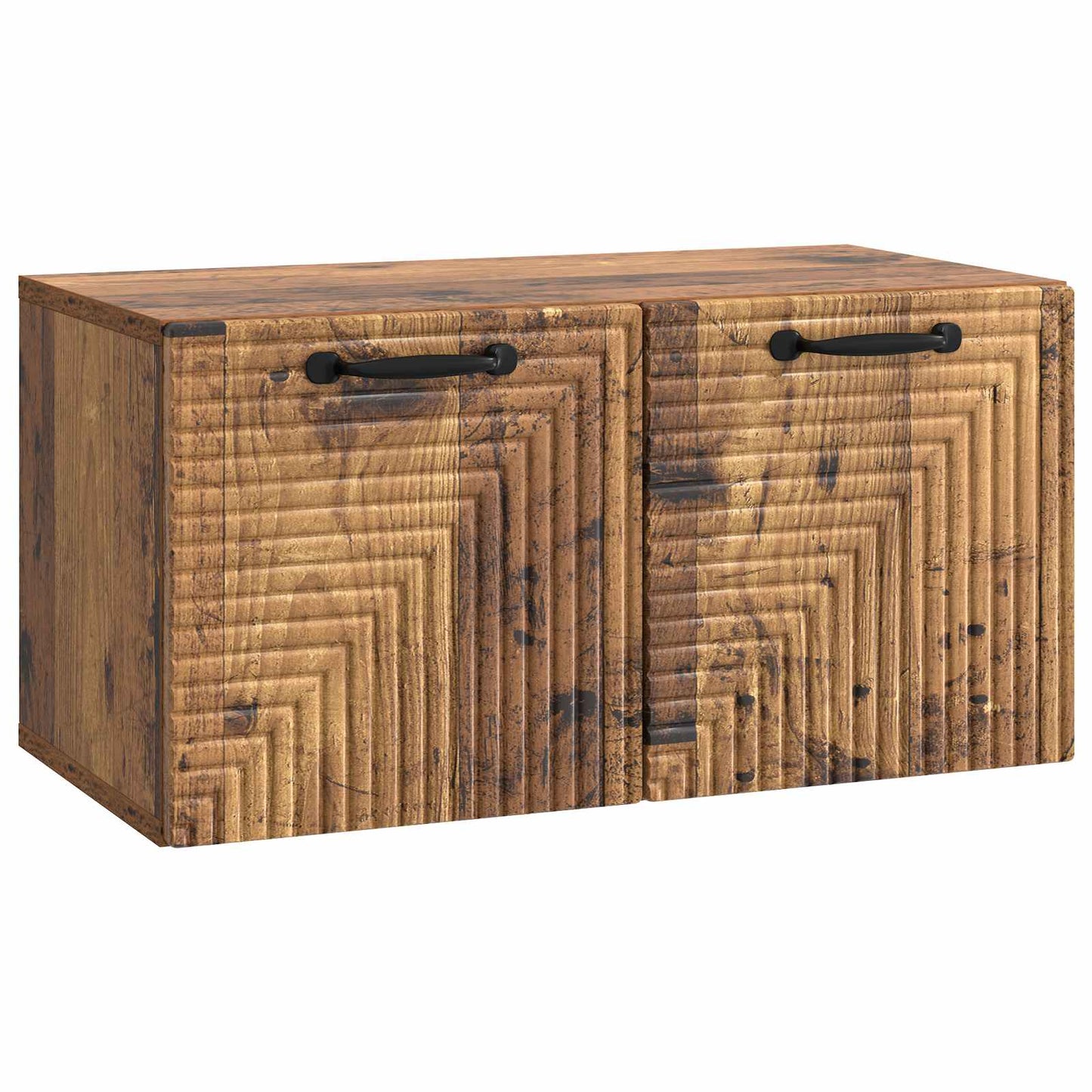 Væghængt TV-skab Gammelt træ 59,5 x 31 x 30 cm Konstrueret træ