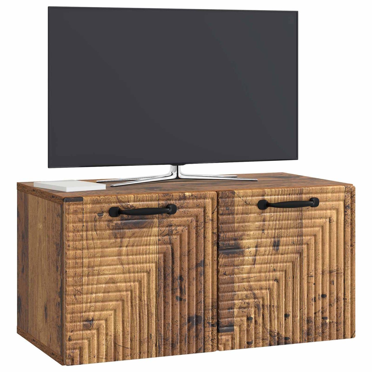 Væghængt TV-skab Gammelt træ 59,5 x 31 x 30 cm Konstrueret træ