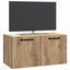 Væghængt TV-skab Artisan-eg 59,5 x 31 x 30 cm Konstrueret træ