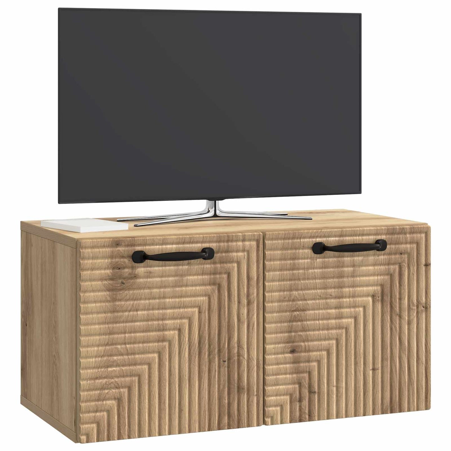 Væghængt TV-skab Artisan-eg 59,5 x 31 x 30 cm Konstrueret træ