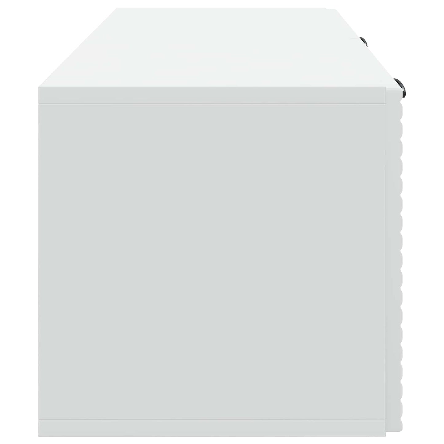 Væghængt TV-skab Hvid 78,5 x 31 x 30 cm Konstrueret træ