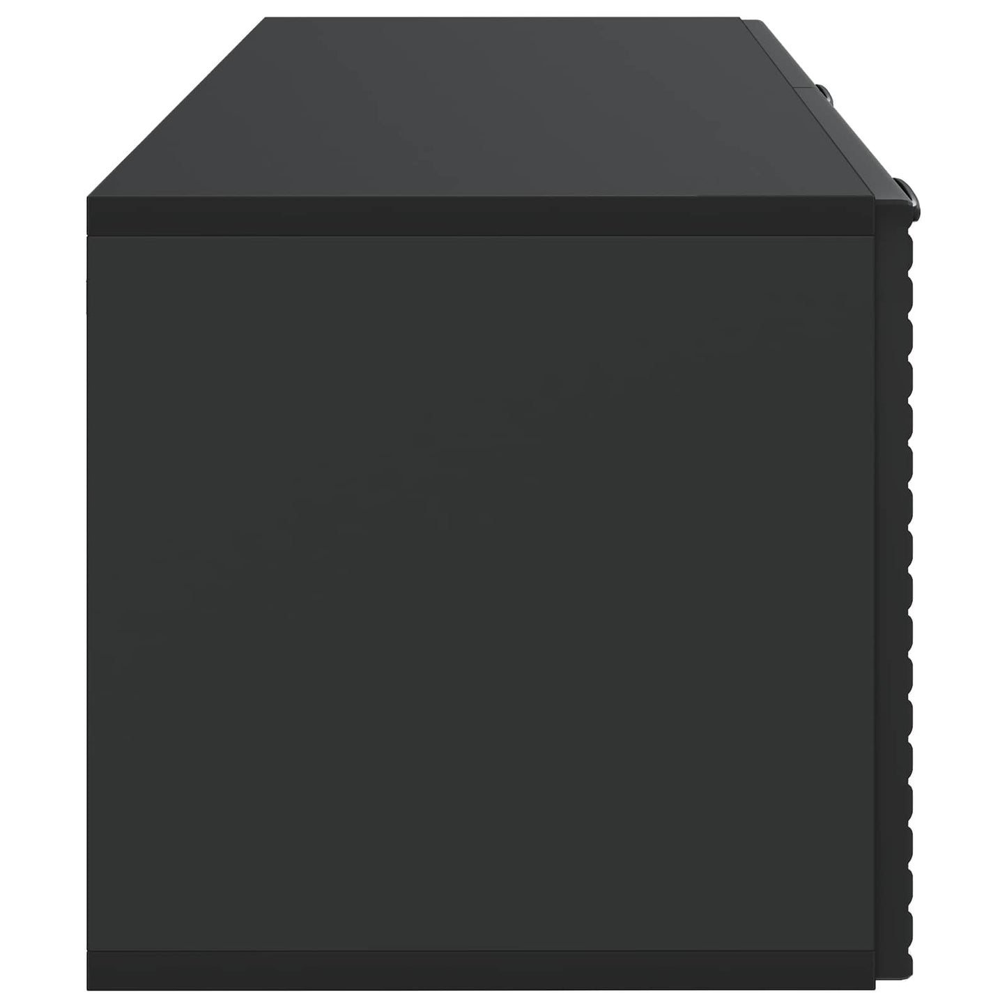 Væghængt TV-skab Sort 78,5 x 31 x 30 cm Konstrueret træ