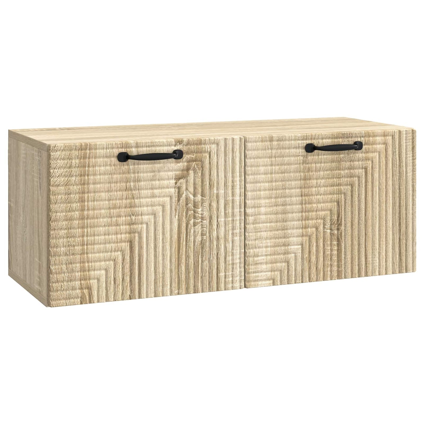 Væghængt TV-skab Sonoma-eg 78,5 x 31 x 30 cm Konstrueret træ