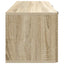 Væghængt TV-skab Sonoma-eg 78,5 x 31 x 30 cm Konstrueret træ