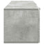 Væghængt TV-skab Betongrå 78,5 x 31 x 30 cm Konstrueret træ