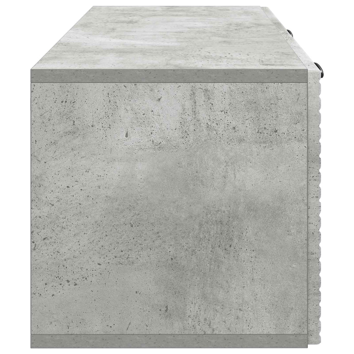 Væghængt TV-skab Betongrå 78,5 x 31 x 30 cm Konstrueret træ